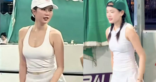 Chỉ vài khoảnh khắc Hiền Hồ chơi pickleball cùng Ngọc Trinh thôi mà khiến netizen không thể rời mắt: Visual trắng phát sáng