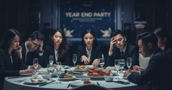 Thưởng cuối năm không có một đồng dù công ty tổ chức tiệc tổng kết linh đình