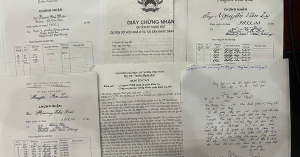 Điều tra vụ một phụ nữ ở Hải Phòng mượn nhiều sổ đỏ, lập khống giấy mua bán để vay tiền tỷ