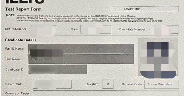 Hơn 63.000 bài thi IELTS bị sai điểm: Đơn vị tổ chức xử lý thế nào?