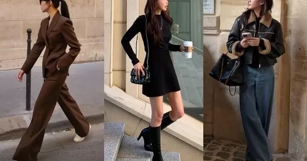 Đồ tối màu "mang tiếng" là già nhưng 5 item này thì không, càng mặc nhiều style càng sang