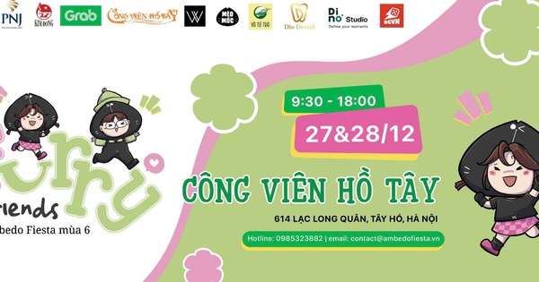 Ambedo Fiesta mùa 6: Furry Friends, Lễ hội sáng tạo & cộng đồng của Gen Z Hà Nội đổ bộ Công viên Hồ Tây