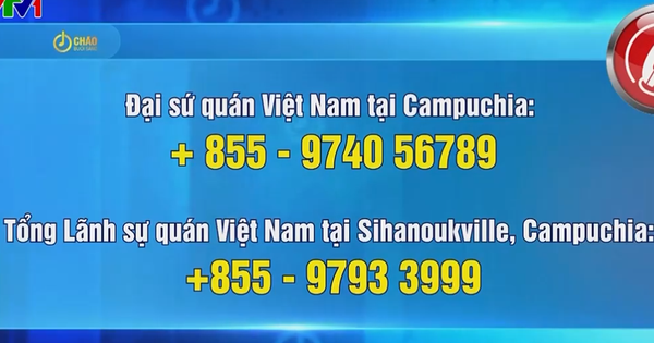 Địa chỉ trợ giúp công dân Việt Nam bị rơi vào bẫy lừa đảo tại Campuchia