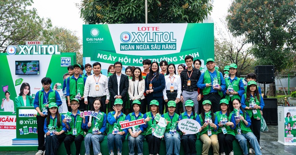 Ngày hội môi trường xanh cùng Lotte Xylitol 2025: Chung tay hành động vì tương lai bền vững