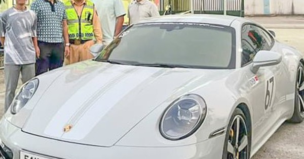 Phạt 20 triệu đồng nhóm tài xế xe Porsche lấn làn, vượt ẩu trên cao tốc