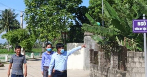 Đánh số nhà, đặt tên đường làng quê như thành phố sau khi bỏ cấp huyện