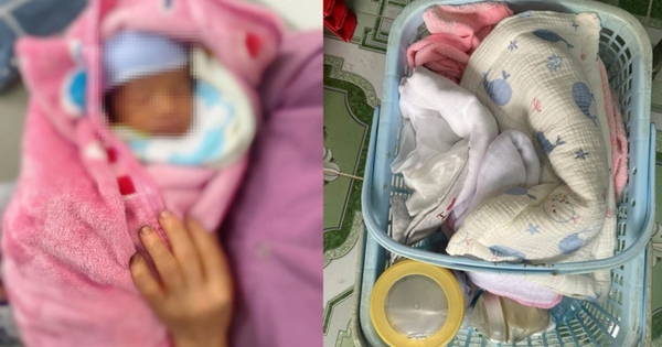 Bé trai sơ sinh bị bỏ rơi trước cửa nhà dân kèm theo tờ giấy viết tay
