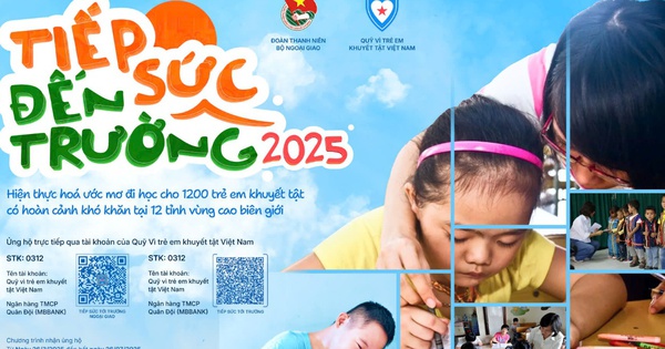 Phát động chương trình “Tiếp sức đến trường” 2025
