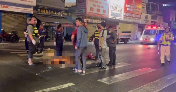 Nam thanh niên gặp nạn thương tâm lúc rạng sáng ở Gò Vấp