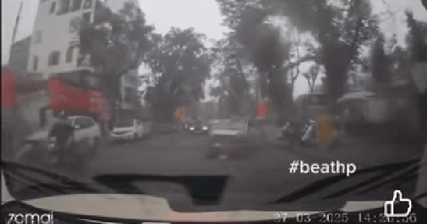 Camera hành trình vụ cụ ông 84 tuổi điều khiển ô tô gây tai nạn liên hoàn