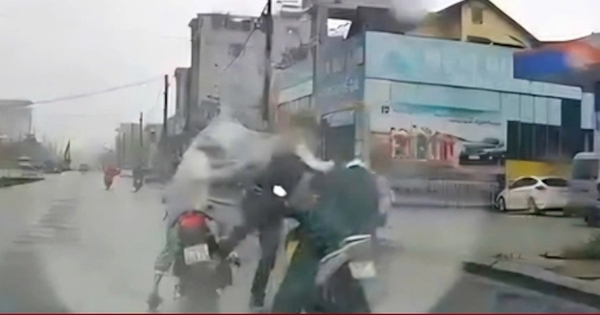 Nam thanh niên đánh người sau va chạm giao thông ở Huế