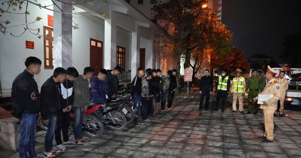 Bắt hơn 50 ‘quái xế’ tụ tập đua xe trái phép