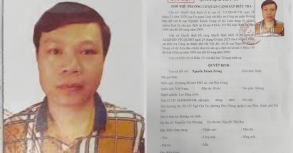 Công an Hà Nội truy nã đặc biệt Nguyễn Thành Trung