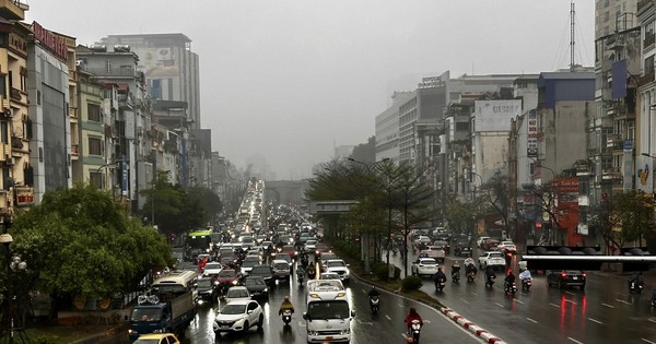 Không khí lạnh gây mưa khắp miền Bắc, có nơi mưa rất to