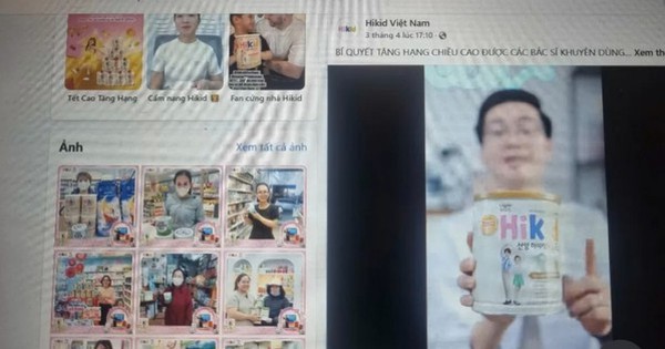 Quảng cáo "Hikid 100g bằng 20 lít sữa", doanh nghiệp thừa nhận chưa có cơ sở khoa học