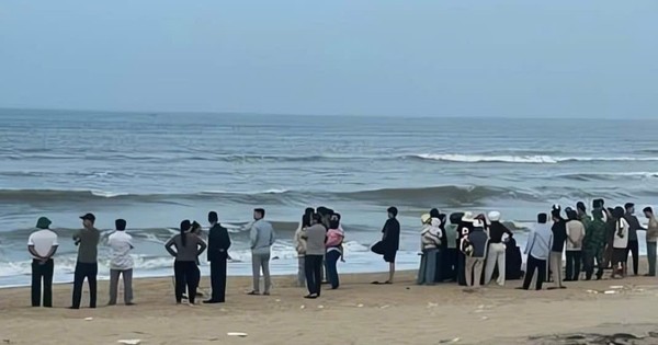 Nam sinh lớp 7 tại Huế mất tích khi tắm biển