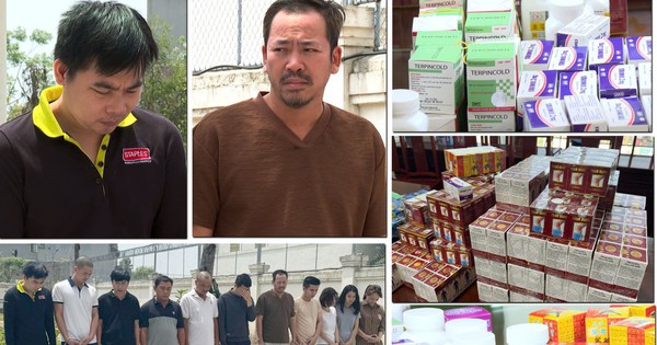 Bất ngờ với trình độ học vấn 14 nghi phạm trong đường dây sản xuất thuốc giả