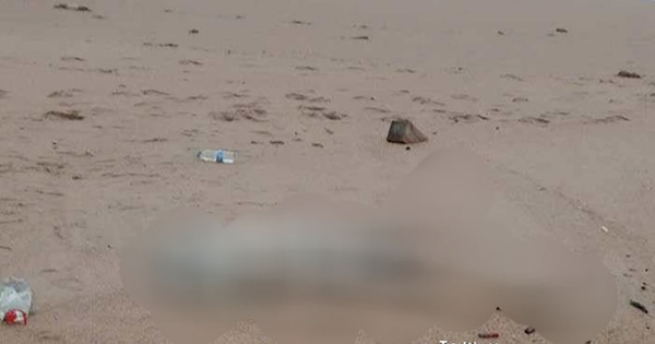 Thi thể không nguyên vẹn dạt vào bờ biển Phú Yên