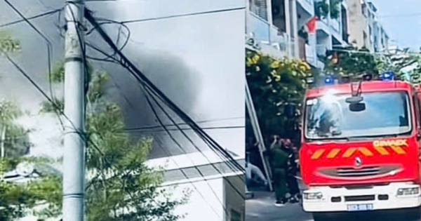 Cháy căn nhà 3 tầng ở TP.HCM, 1 người chết