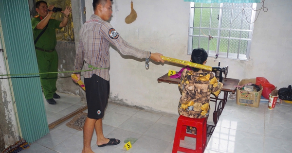 Thực nghiệm hiện trường vụ cháu trai đánh bà nội để cướp vàng