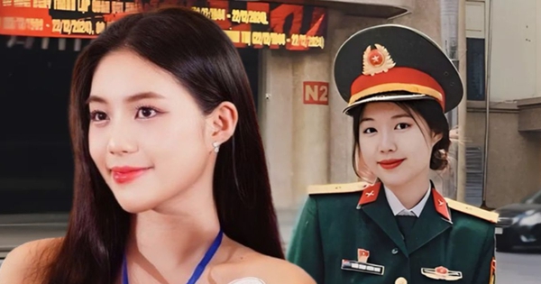 Thiếu úy xinh đẹp Trần Ngọc Châu Anh: Tài năng nghệ thuật và giá trị gia đình