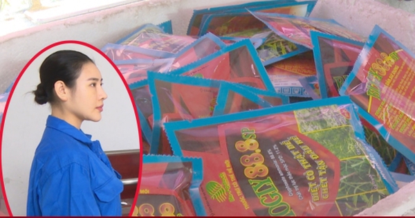 Nữ quái đất Mỏ sản xuất hơn 66.000 gói thuốc diệt cỏ giả bằng hạt nêm