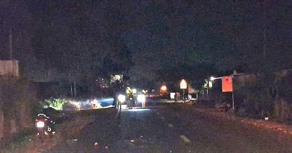 Chủ tịch Ủy ban MTTQ huyện bị nam thanh niên đi xe máy tông tử vong