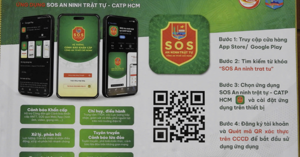 Công an TP HCM ra mắt hệ thống cảnh báo khẩn cấp SOS an ninh trật tự