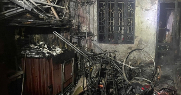 Cháy nhà ở Hà Nội, ông lão 78 tuổi tử vong