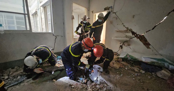 "Chiến thần" trong chiến dịch cứu nạn cứu hộ tại Myanmar của Đoàn cứu nạn Bộ Công an Việt Nam