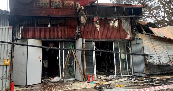 Cháy quán trà chanh ở Bắc Ninh, bé gái 2 tuổi tử vong thương tâm