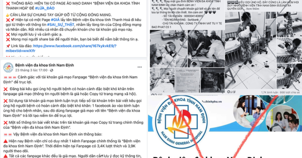 Hàng loạt bệnh viện cảnh báo tình trạng fanpage giả mạo để trục lợi từ thiện