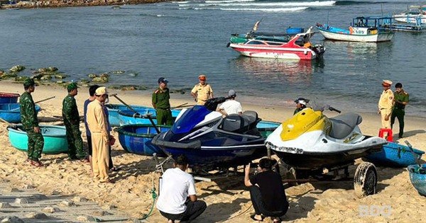 Mô tô nước mất lái, 1 cháu nhỏ tử vong, 3 người bị thương