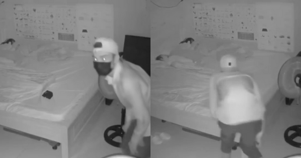 Chồng đi làm ca đêm, vợ và 2 con không ngờ với cảnh tượng xảy ra trong lúc ngủ: 35 giây ám ảnh!