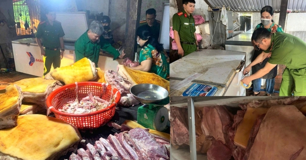 Tiêu hủy gần 800kg thịt heo ôi thiu, nhiễm dịch tả lợn châu Phi