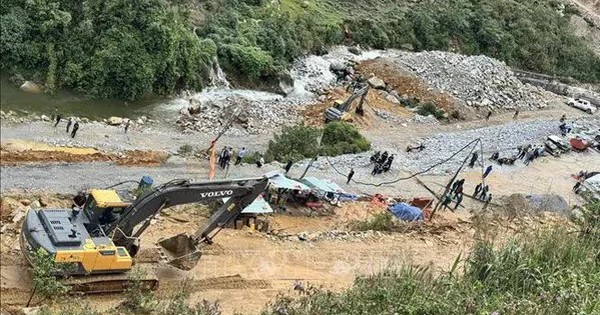 Lai Châu: Sạt lở khi thi công thủy điện, ít nhất 5 người tử vong
