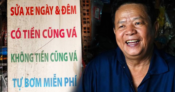“Gọi đừng ngại” - Tấm biển nhỏ và trái tim lớn của ông chủ tiệm sửa xe 24/7 giữa Sài Gòn