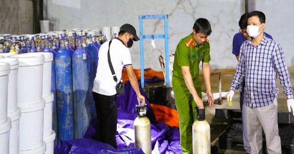 Công an Thanh Hóa tạm giữ 137 tấn nguyên liệu sản xuất "khí cười"