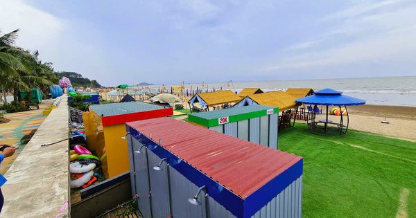 Cảnh khó tin ở bãi biển nổi tiếng tại Thanh Hóa