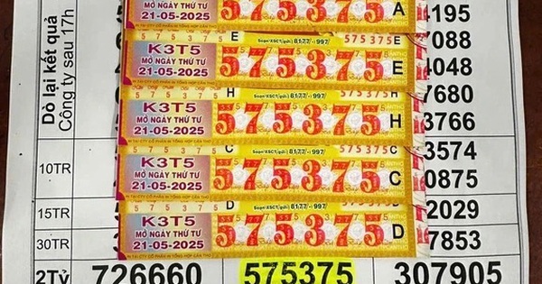 Thương người bán vé số bị ế nên mua ủng hộ, trúng luôn 4 tỷ đồng