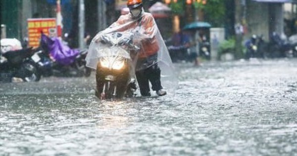 Từ ngày mai 28/5, miền Bắc hứng đợt mưa lớn, có nơi trên 180mm