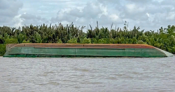 TP HCM: Sà lan mất lái tông tàu biển, một người mất tích