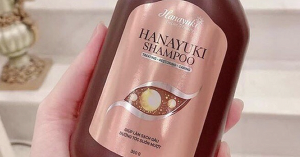 Thu hồi và tiêu hủy lô dầu gội Hanayuki Shampoo do không đạt tiêu chuẩn chất lượng