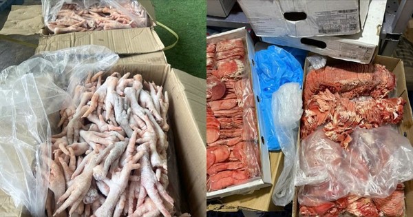 Thu giữ hơn 2,5 tấn thực phẩm đông lạnh không rõ nguồn gốc ở Đà Lạt