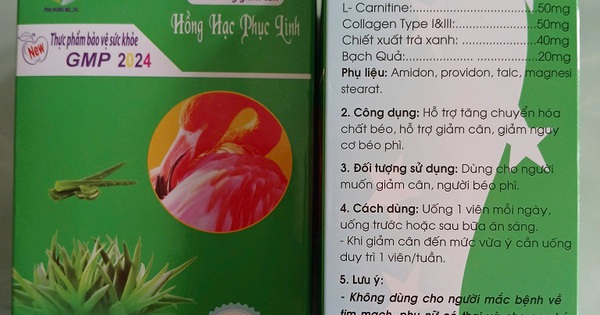 Phát hiện nhiều chất cấm trong viên giảm cân, doanh nghiệp phủ nhận sản xuất