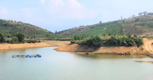 Hai người đàn ông chết đuối dưới hồ thủy lợi ở Lâm Đồng