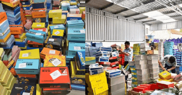 Bất ngờ kiểm tra shop Chao.kids, tạm giữ 5.000 sản phẩm là giầy dép, quần áo trẻ em nghi nhập lậu