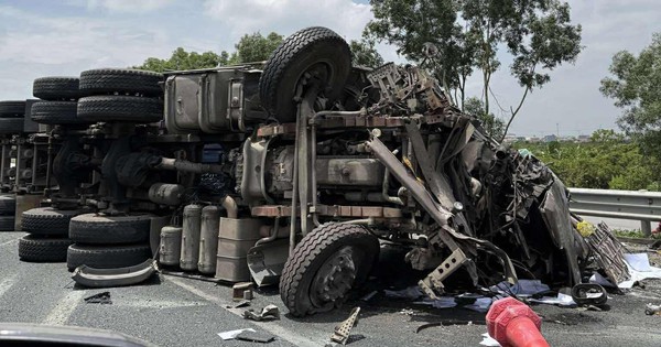 Vụ tai nạn liên hoàn trên cao tốc Hà Nội - Hải Phòng: 2 tài xế tử vong thương tâm