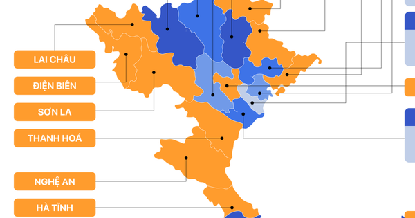 [INFOGRAPHIC] 34 tỉnh, thành phố sau sắp xếp đơn vị hành chính