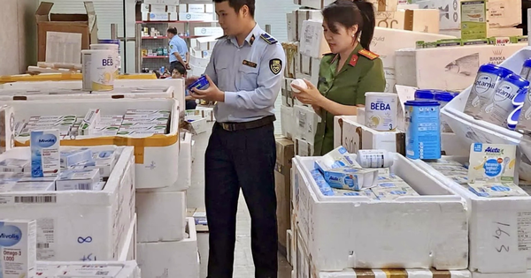 Hà Nội: Thu giữ hàng nghìn hộp sữa bột, thực phẩm chức năng, mỹ phẩm Đức không rõ nguồn gốc